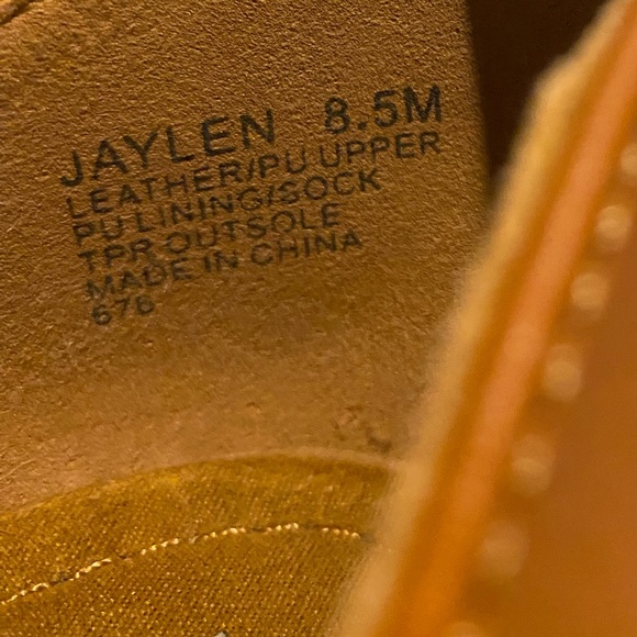 Steve Madden Espadrille Sandals Platform Wedge Heel Tan Suede Open Toe Size 8.5 - Picture 9 of 10